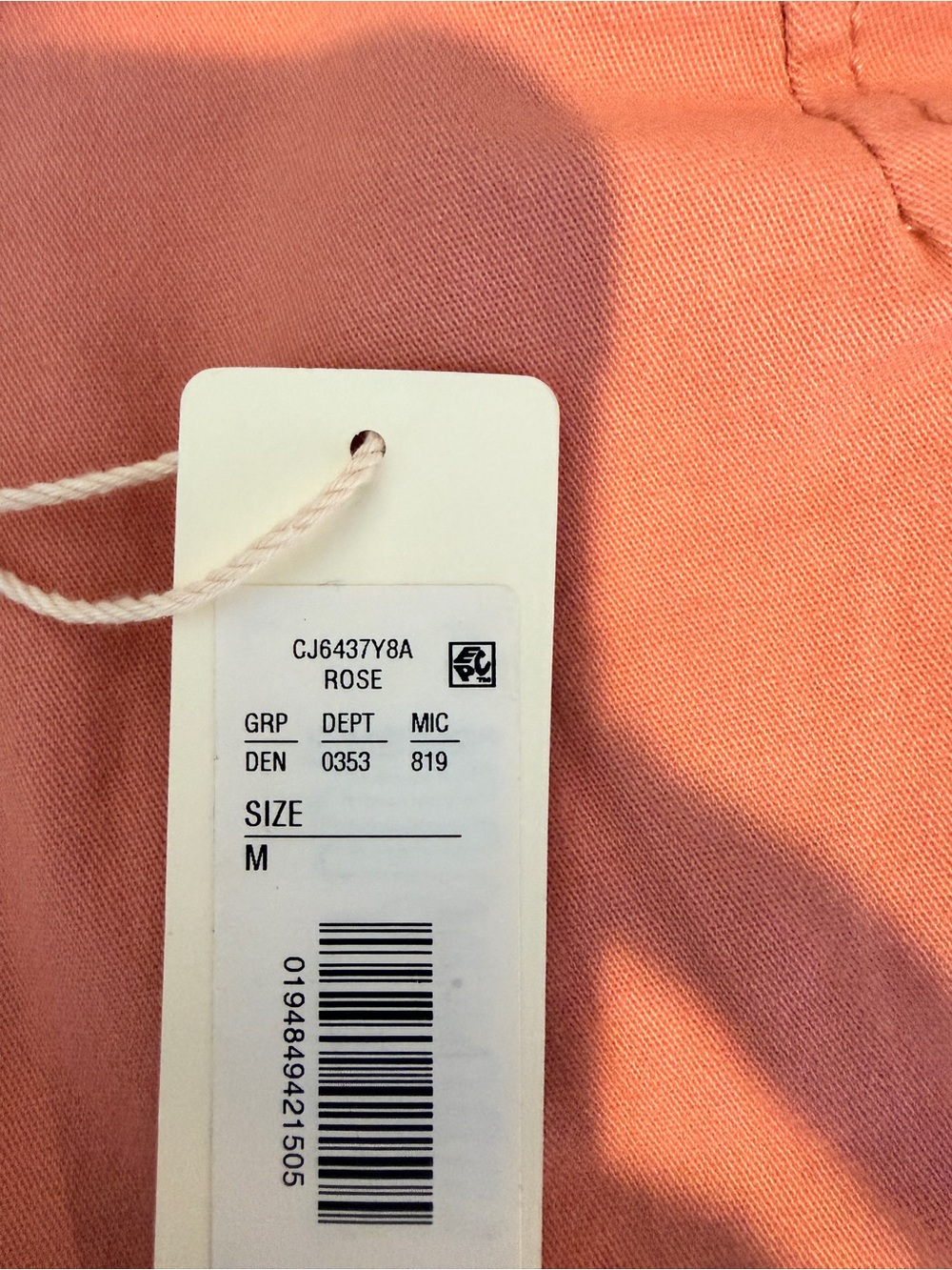 Copper Key Rose-Pink Button-Front Mini Skirt with Utility Pockets Size Medium - Picture 8 of 10